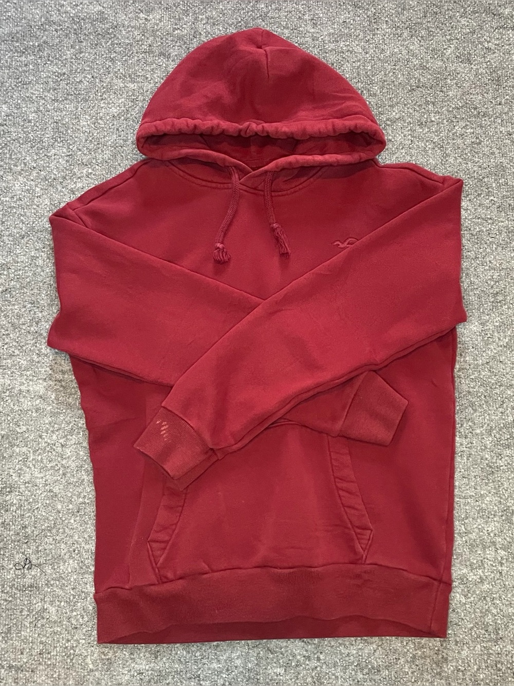 Hollister red hoodie